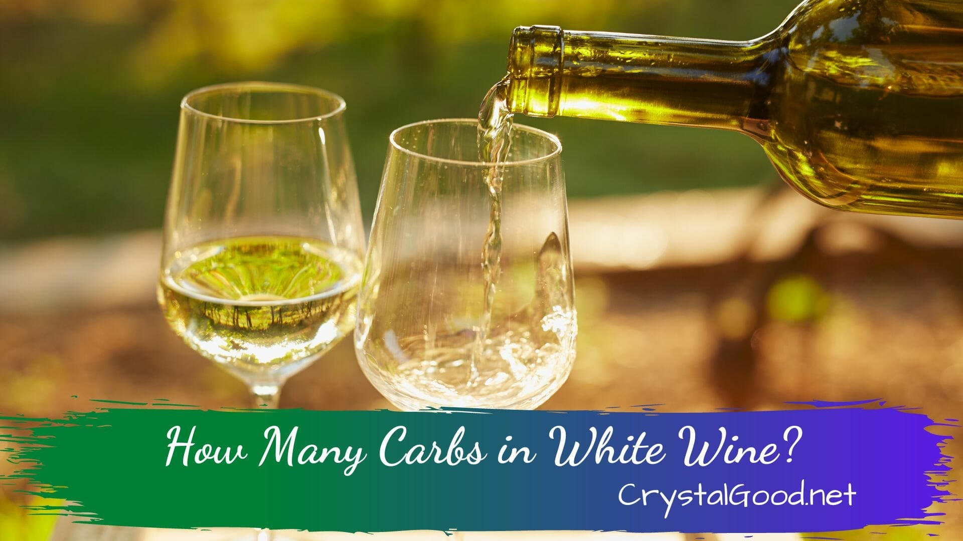 carbs in white wine