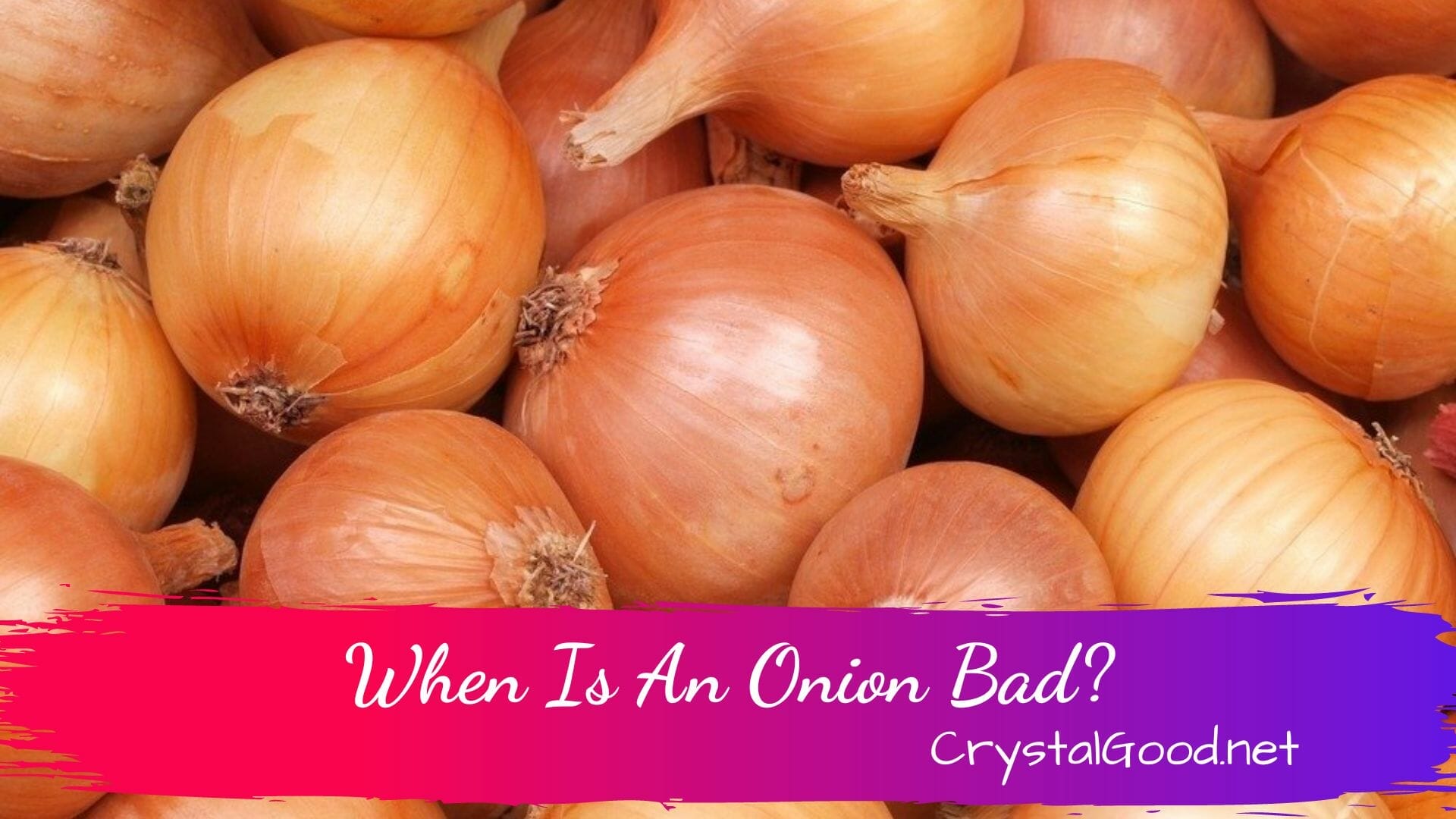 When Is An Onion Bad? January 3, 2024