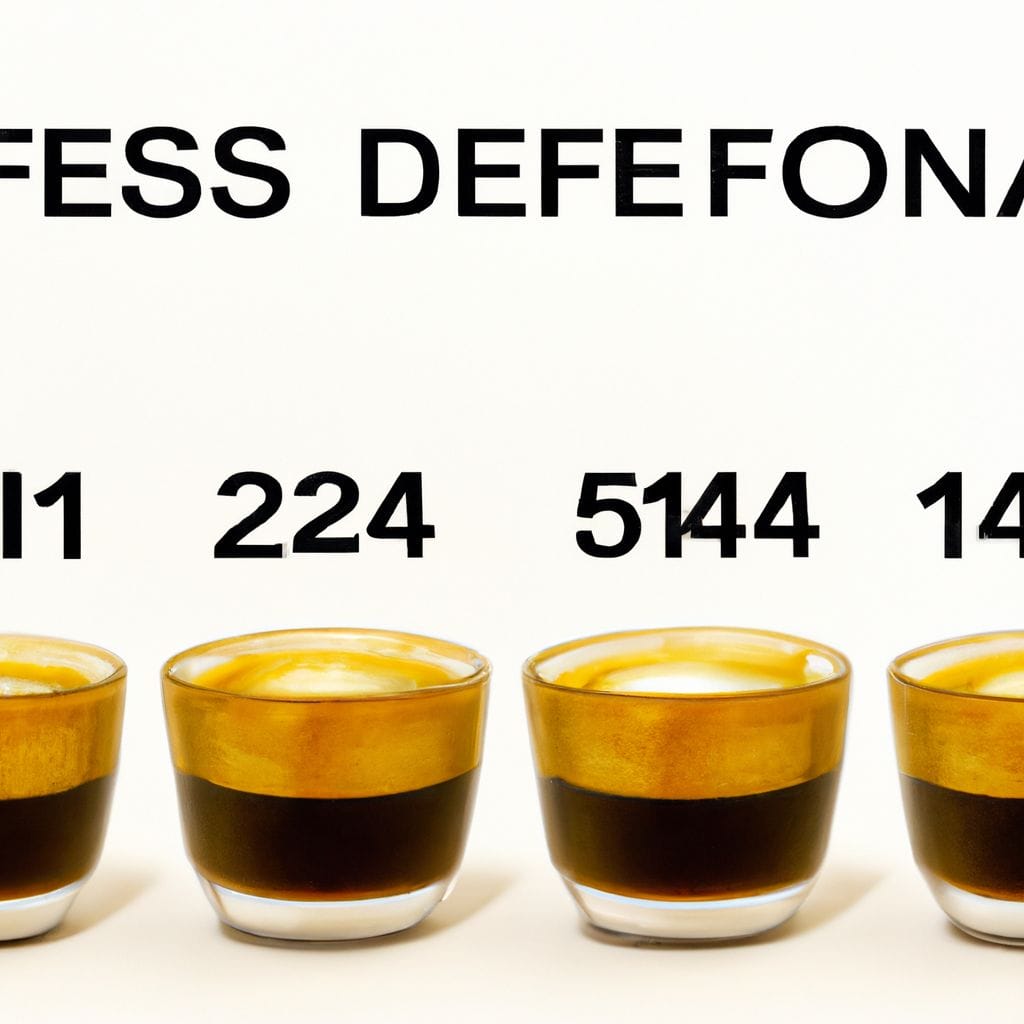 How Much Caffeine In 4 Shots Of Espresso?
