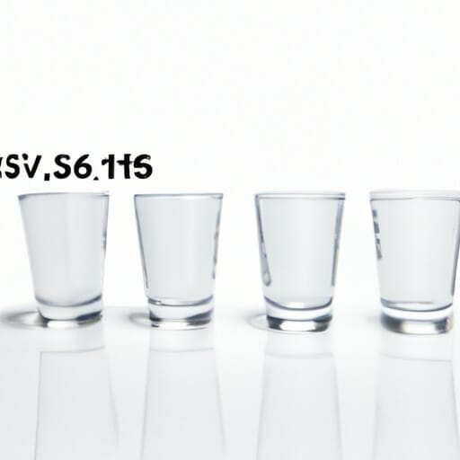 How Much Is A Standard Shot Glass?