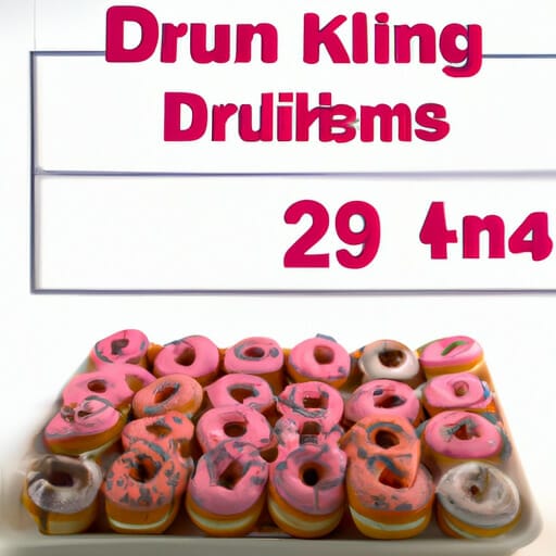 How Much Is A Dozen Assorted Donuts At Dunkin Donuts?