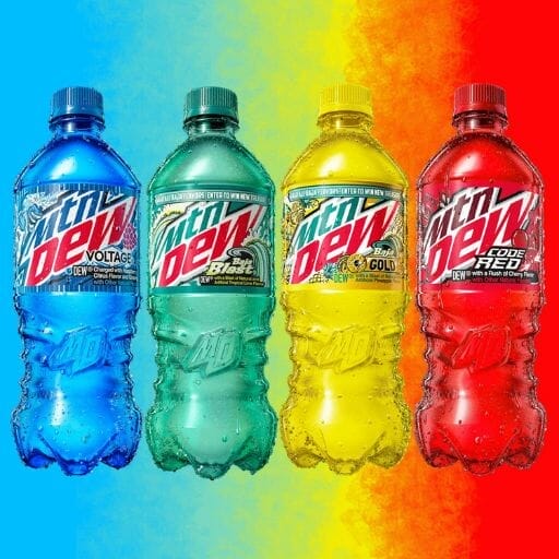 Overview of Mountain Dew Caffeine Levels